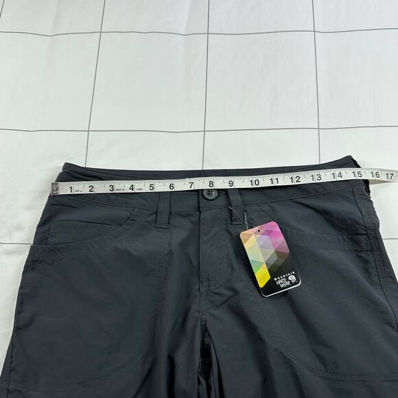 Mountain Hardwear Pants Womens 6 Gray Torada Nylon Cargo Ripstop Hiking Outdoor - Picture 9 of 14